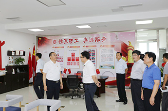 德州市委副书记张传忠一行 莅临BB贝博ballbet集团调研