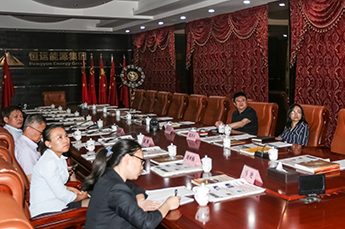 天津市滨海新区工商联副主席刘大立莅临BB贝博ballbet集团考察调研