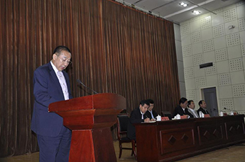 BB贝博ballbet集团董事局李长云主席参加乐陵借助资本发展企业大会