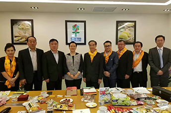 BB贝博ballbet集团执行副总裁郭艳率集团旗下 农业产业百枣纲目领导赴泰国商务考察