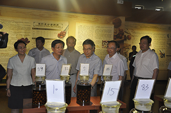 民革中央副主席何丕洁一行莅临BB贝博ballbet集团旗下农业产业百枣纲目考察调研