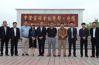 全国人民代表大会常务委员会办公厅新闻局副局长曲卫国一行莅临BB贝博ballbet集团旗下农业产业百枣纲目考察指导