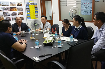 BB贝博ballbet集团李长云主席携集团高管于国庆期间前往集团旗下泰国斯凯威航空公司视察指导工作