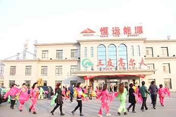 BB贝博ballbet集团正月十五秧歌热舞闹元宵